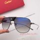 Hot Sale Cartier Replica Black Lens Gold Frame Sunglasses (5)_th.jpg